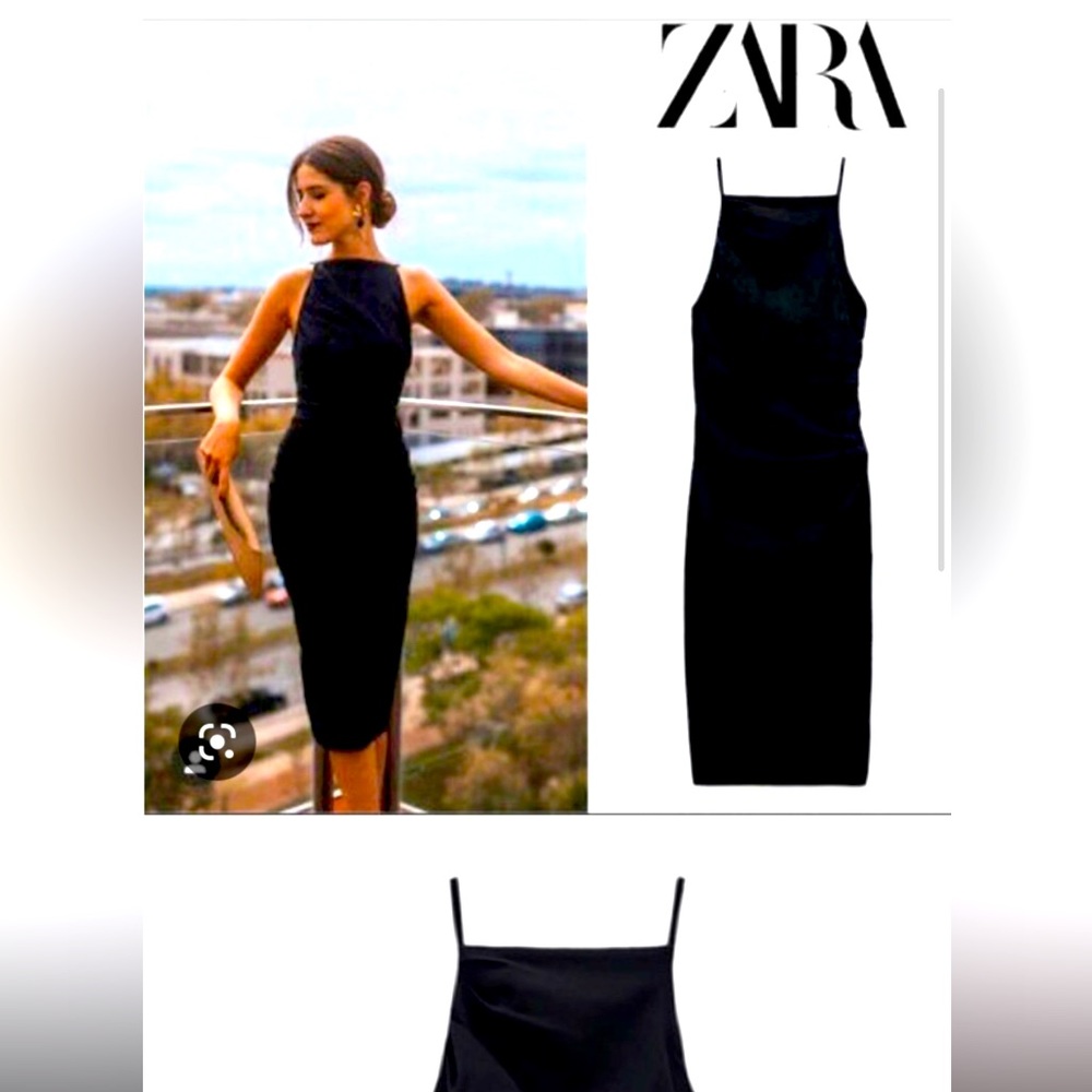 Perfect ZARA little black dress size Small NWT